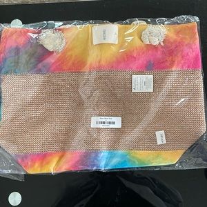 Open Skies Tiedye Canvas Tote Bag